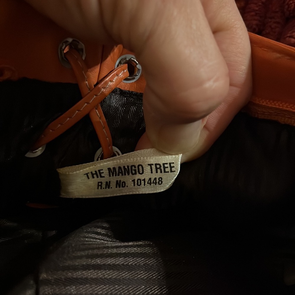 Mango Tree orange bag - Picture 6 of 6
